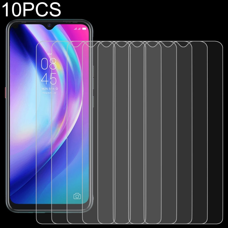 10 PCS 0.26mm 9H 2.5D Tempered Glass Film