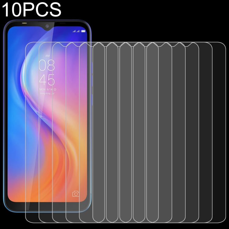 10 PCS 0.26mm 9H 2.5D Tempered Glass Film