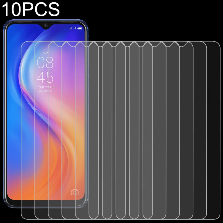 10 PCS 0.26mm 9H 2.5D Tempered Glass Film