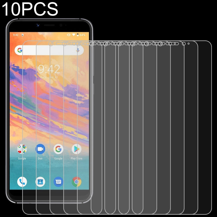 10 PCS 0.26mm 9H 2.5D Tempered Glass Film