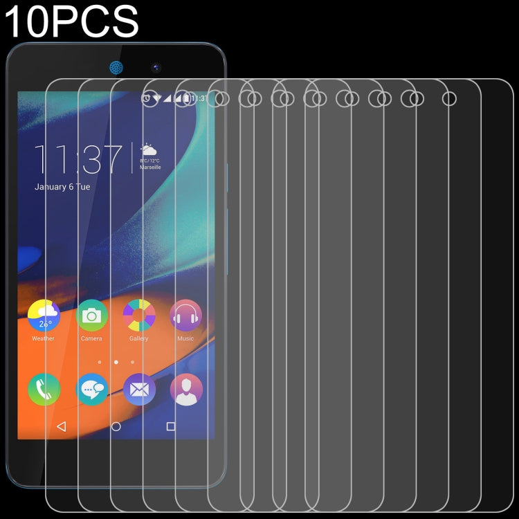 10 PCS 0.26mm 9H 2.5D Tempered Glass Film