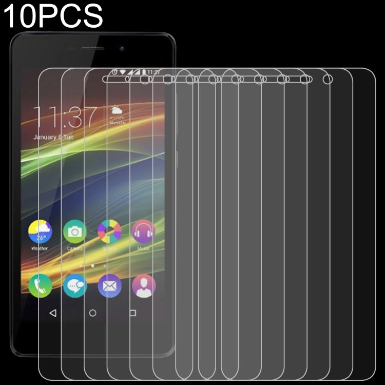 10 PCS 0.26mm 9H 2.5D Tempered Glass Film