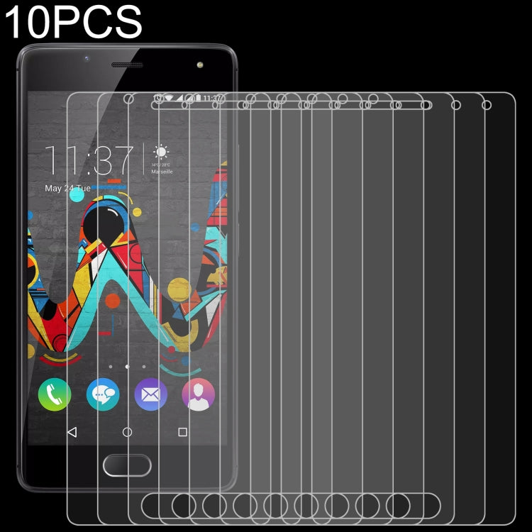10 PCS 0.26mm 9H 2.5D Tempered Glass Film