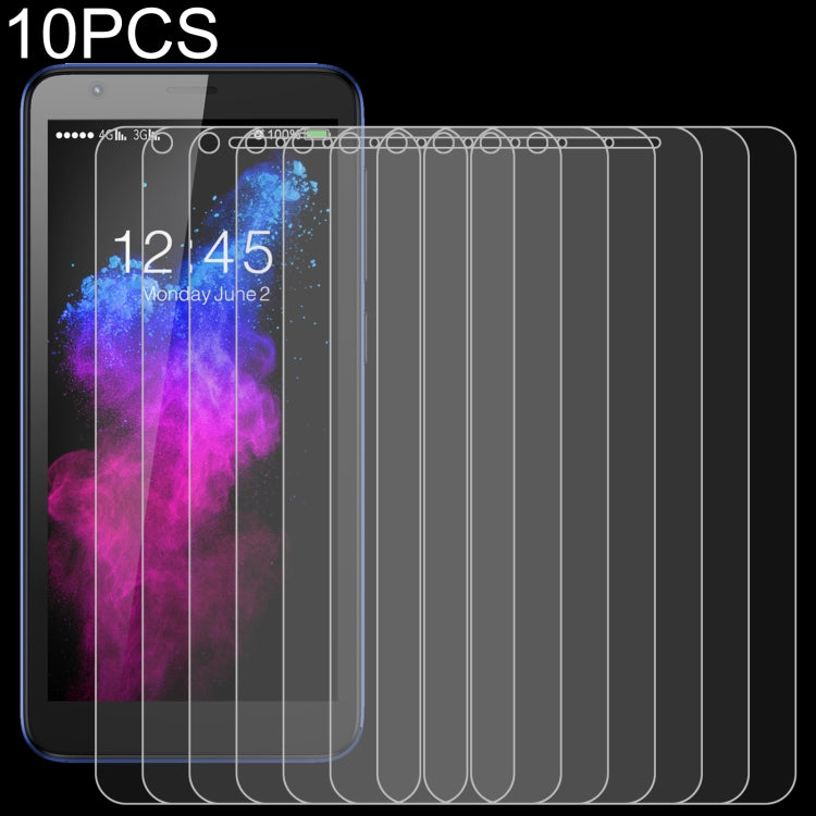 10 PCS 0.26mm 9H 2.5D Tempered Glass Film