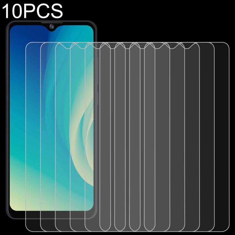 10 PCS 0.26mm 9H 2.5D Tempered Glass Film