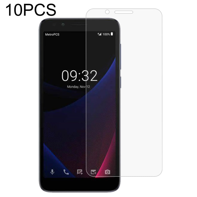 10 PCS 0.26mm 9H 2.5D Tempered Glass Film