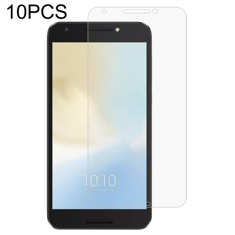 10 PCS 0.26mm 9H 2.5D Tempered Glass Film — For BQ 6030G Practic (10 PCS)