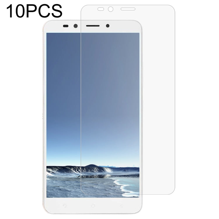 10 PCS 0.26mm 9H 2.5D Tempered Glass Film — For BQ 6035L Strike Power Max (10 PCS)