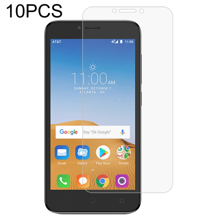 10 PCS 0.26mm 9H 2.5D Tempered Glass Film — For Alcatel U5 HD (10 PCS)