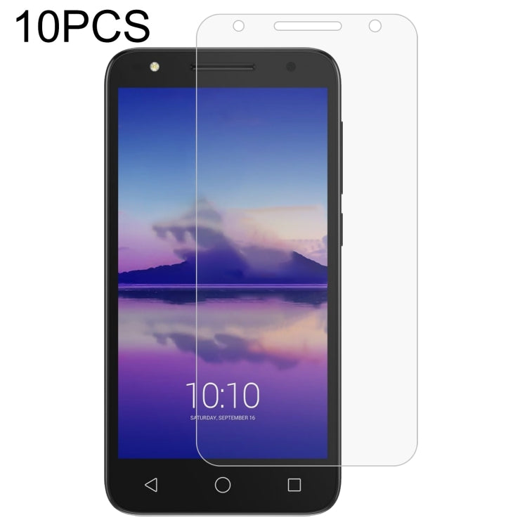 10 PCS 0.26mm 9H 2.5D Tempered Glass Film — For BQ Aquaris X Pro (10 PCS)