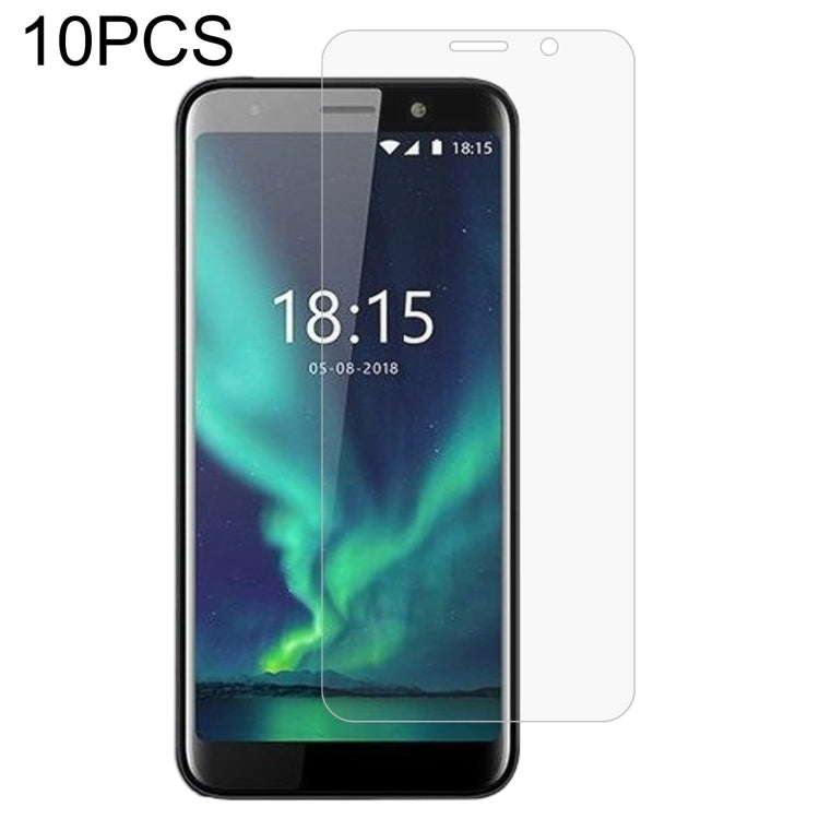 10 PCS 0.26mm 9H 2.5D Tempered Glass Film — For Alcatel A7 XL (10 PCS)