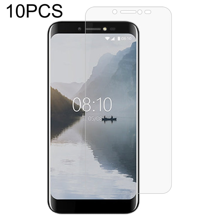 10 PCS 0.26mm 9H 2.5D Tempered Glass Film — For Alcatel A30 FIERCE (10 PCS)