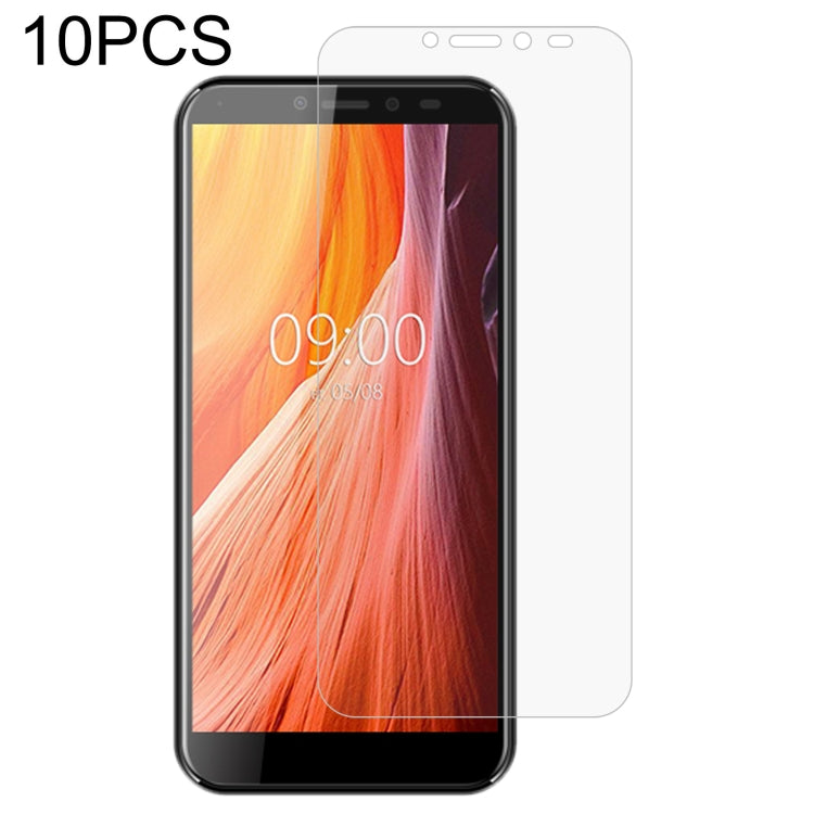 10 PCS 0.26mm 9H 2.5D Tempered Glass Film — For Alcatel IDOL 5S (10 PCS)