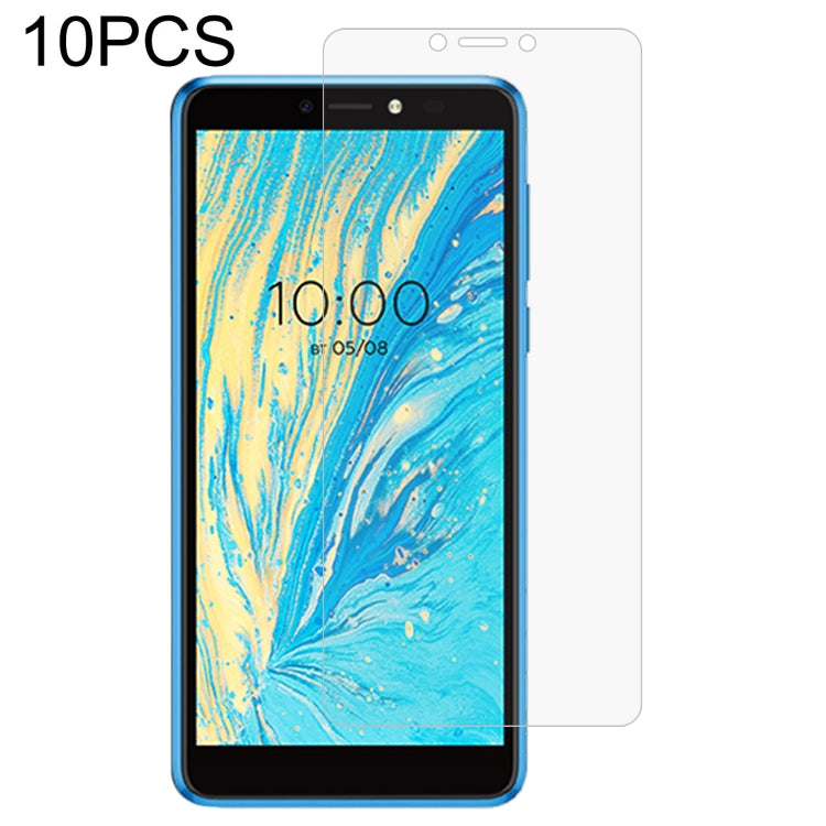 10 PCS 0.26mm 9H 2.5D Tempered Glass Film — For BQ 5514 (10 PCS)