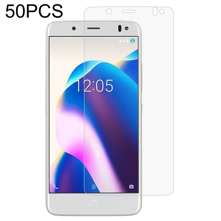 10 PCS 0.26mm 9H 2.5D Tempered Glass Film — For BQ Aquaris X (10 PCS)
