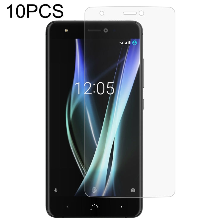 10 PCS 0.26mm 9H 2.5D Tempered Glass Film — For BQ-5500L Advance (10 PCS)