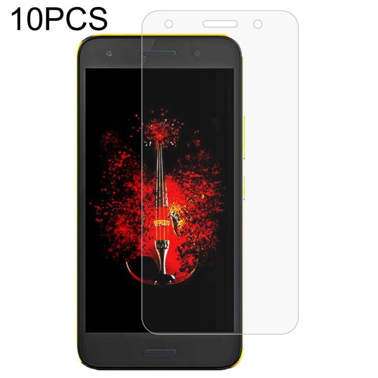 10 PCS 0.26mm 9H 2.5D Tempered Glass Film — For Infinix Note 3 Pro (10 PCS)