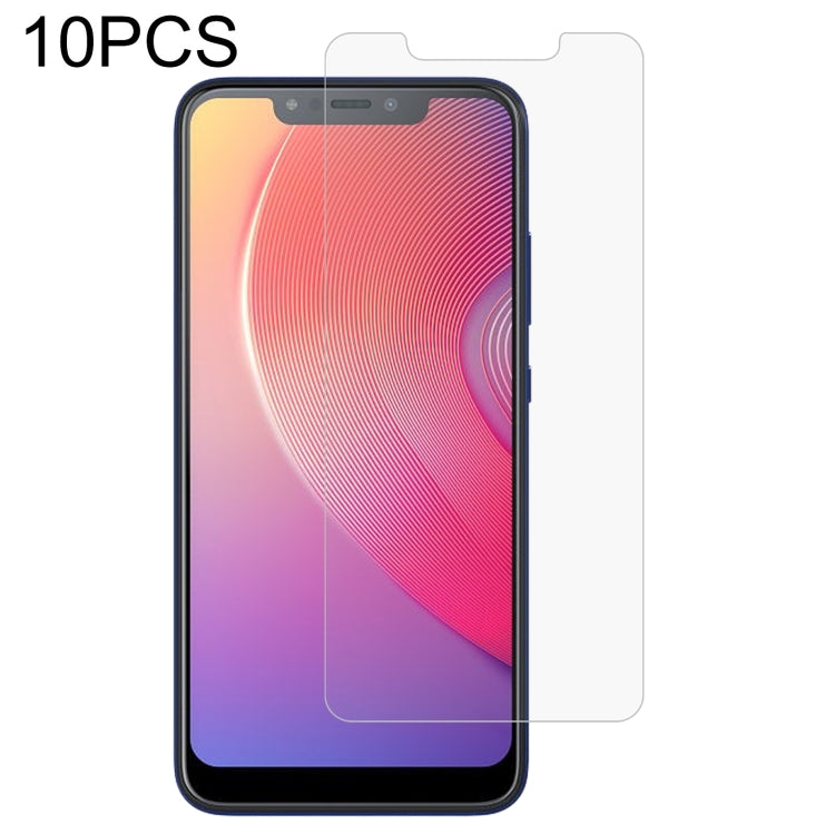 10 PCS 0.26mm 9H 2.5D Tempered Glass Film