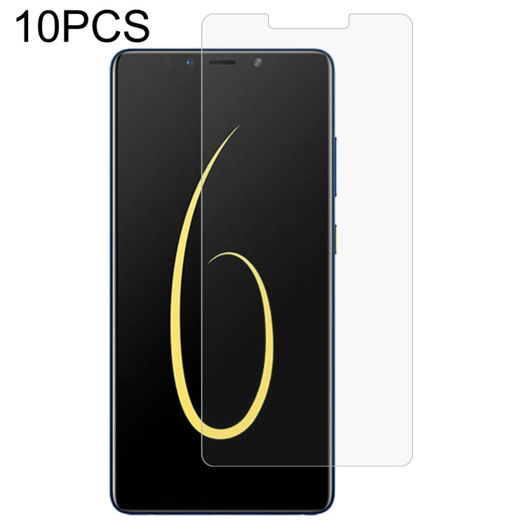 10 PCS 0.26mm 9H 2.5D Tempered Glass Film