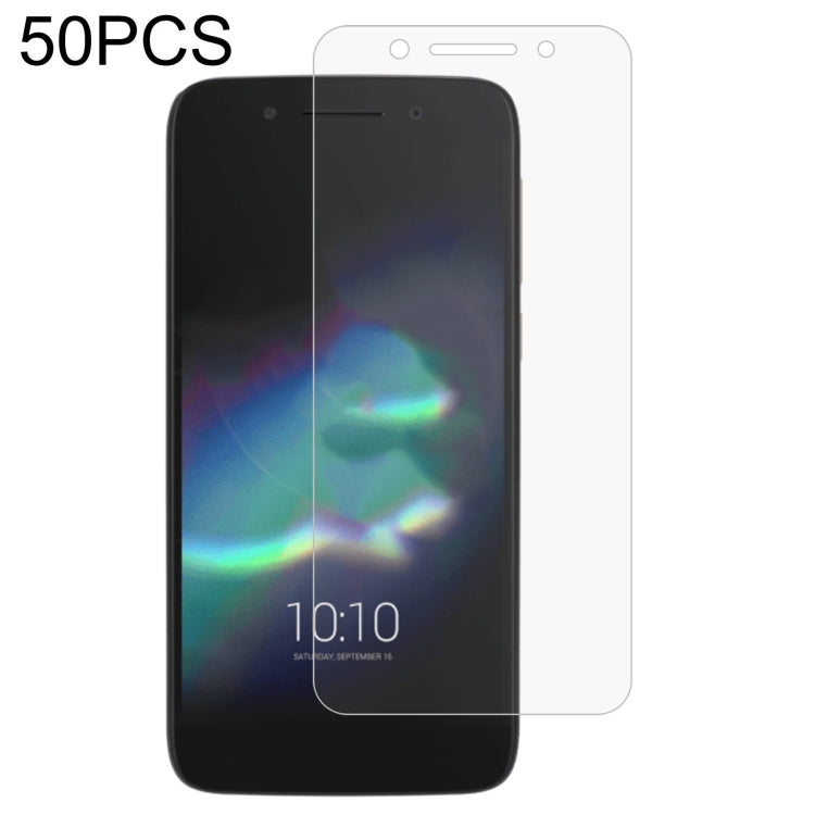 50 PCS 0.26mm 9H 2.5D Tempered Glass Film — For BQ 6045L (50 PCS)