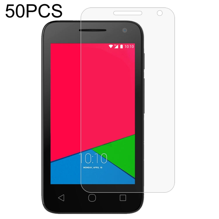 50 PCS 0.26mm 9H 2.5D Tempered Glass Film — For BQ Aquaris V (50 PCS)