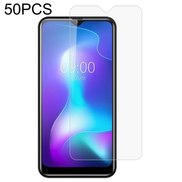 50 PCS 0.26mm 9H 2.5D Tempered Glass Film — For BQ 6424L (50 PCS)