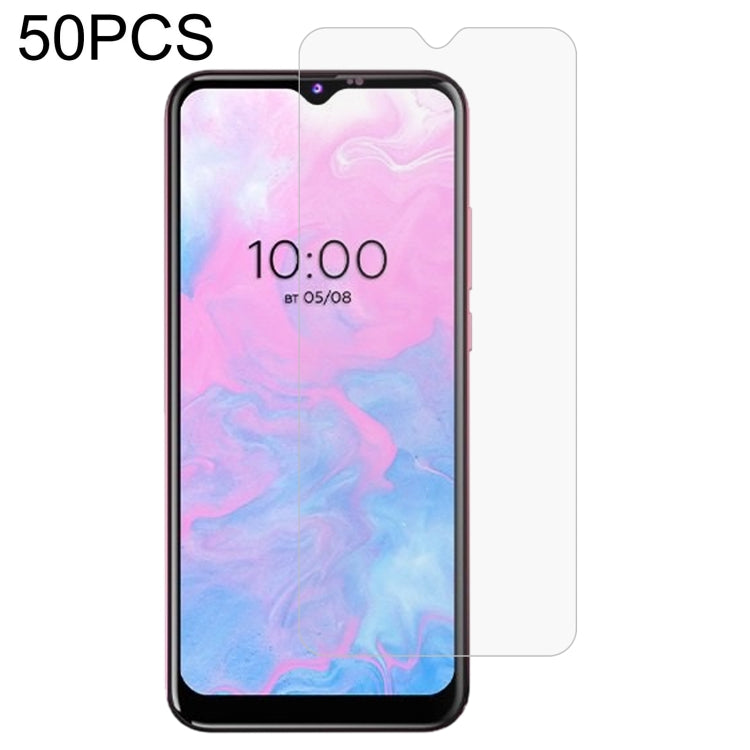 50 PCS 0.26mm 9H 2.5D Tempered Glass Film — For Alcatel U5 HD (50 PCS)