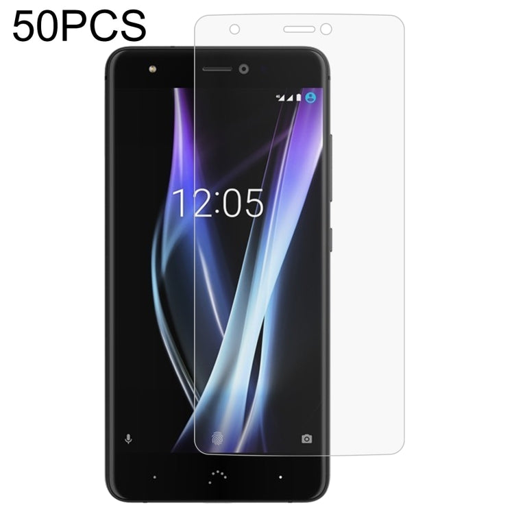 50 PCS 0.26mm 9H 2.5D Tempered Glass Film — For BQ-5508L Next LTE (50 PCS)