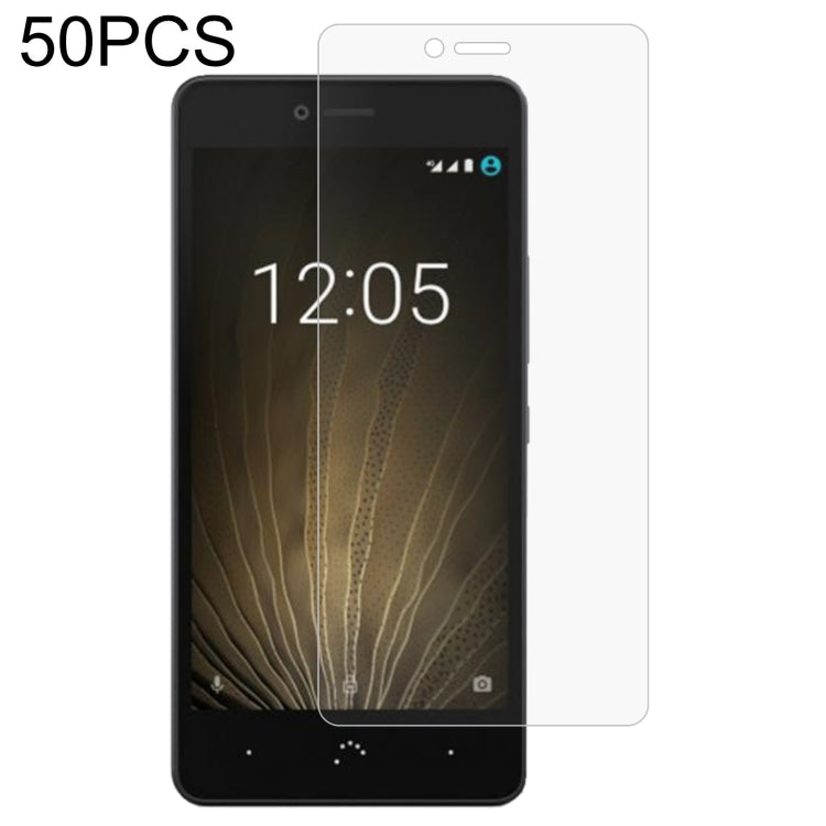 50 PCS 0.26mm 9H 2.5D Tempered Glass Film — For BQ-5707 Next (50 PCS)