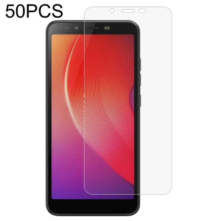50 PCS 0.26mm 9H 2.5D Tempered Glass Film