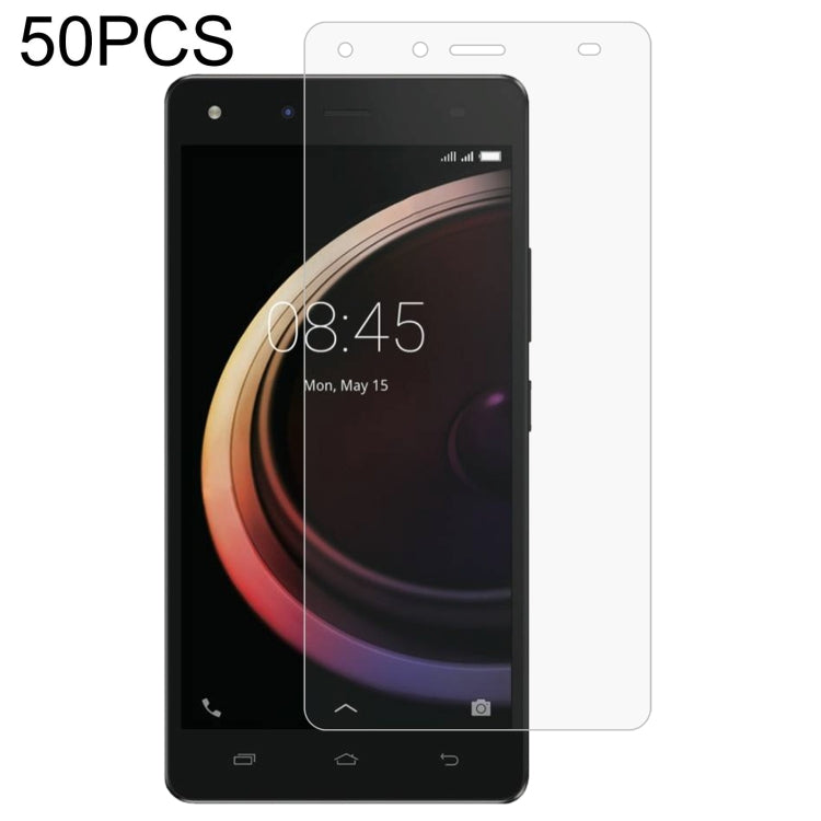 50 PCS 0.26mm 9H 2.5D Tempered Glass Film