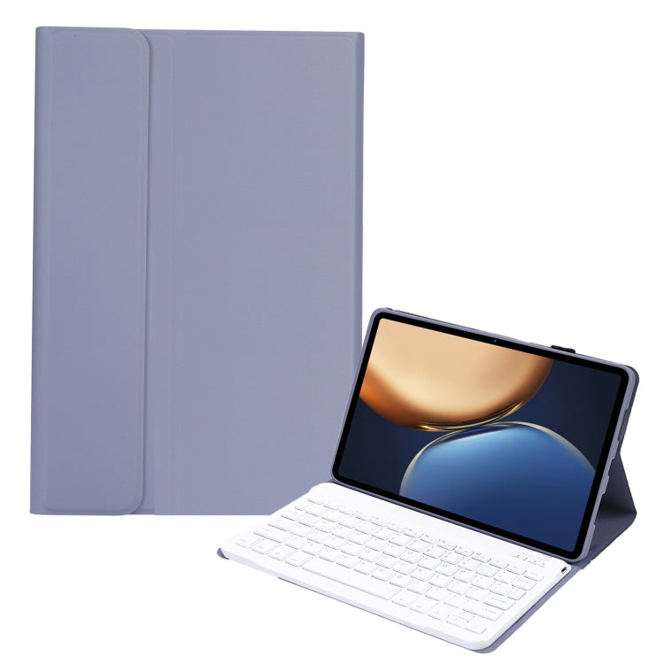 AHV7 Lambskin Texture Ultra-thin Bluetooth Keyboard Leather Tablet Case For Honor Pad V8 / Tablet V7 Pro — view 7