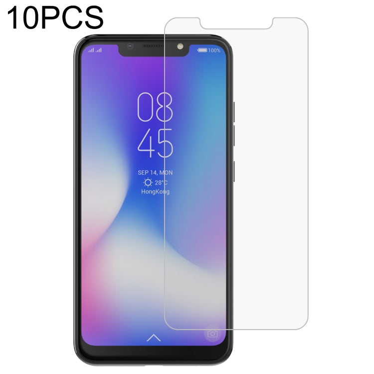 10 PCS 0.26mm 9H 2.5D Tempered Glass Film