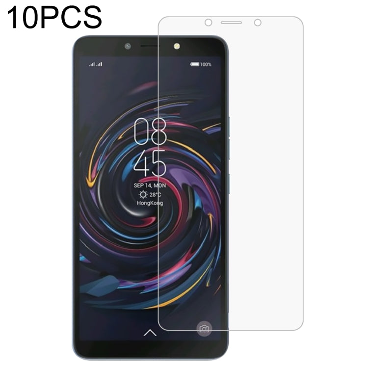 10 PCS 0.26mm 9H 2.5D Tempered Glass Film