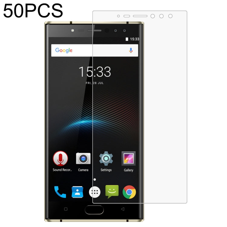 50 PCS 0.26mm 9H 2.5D Tempered Glass Film, For TCL 10 Plus (50 PCS)