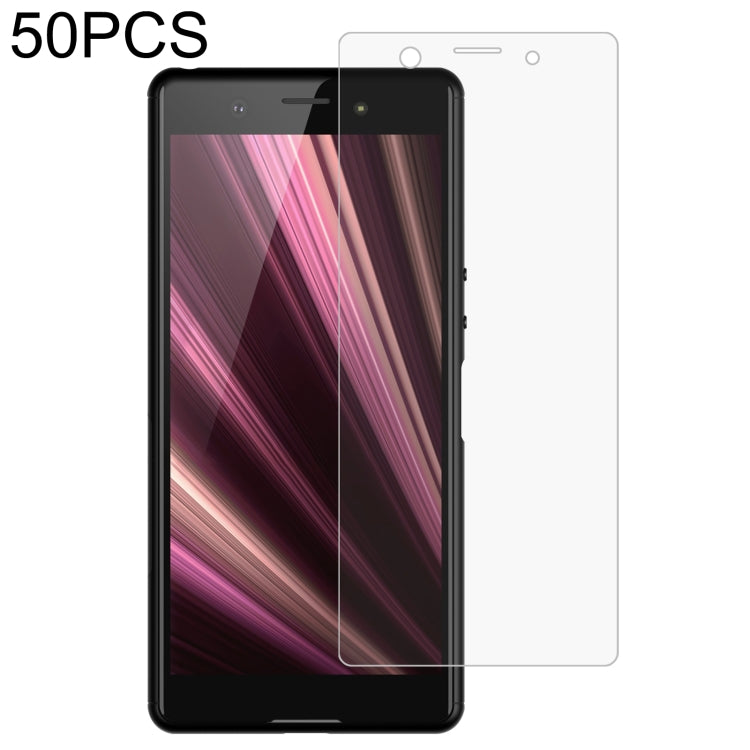 50 PCS 0.26mm 9H 2.5D Tempered Glass Film, For TCL 10 Plus (50 PCS) — For Tecno S6 (50 PCS)