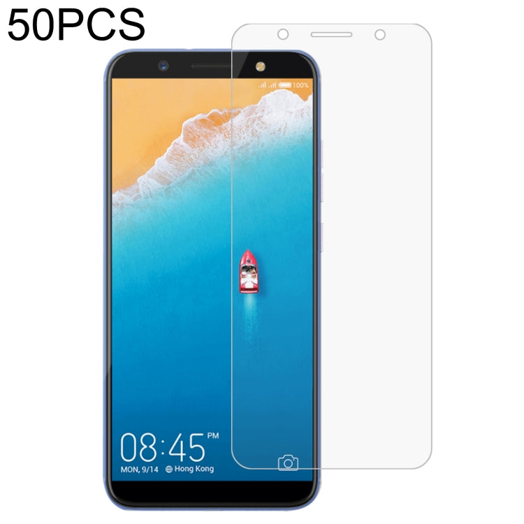 50 PCS 0.26mm 9H 2.5D Tempered Glass Film