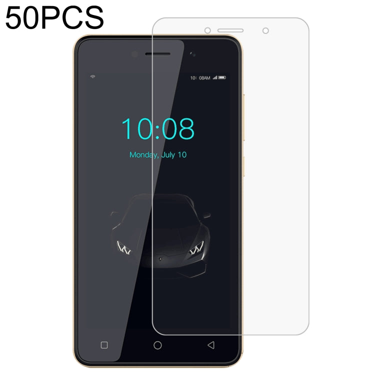 50 PCS 0.26mm 9H 2.5D Tempered Glass Film