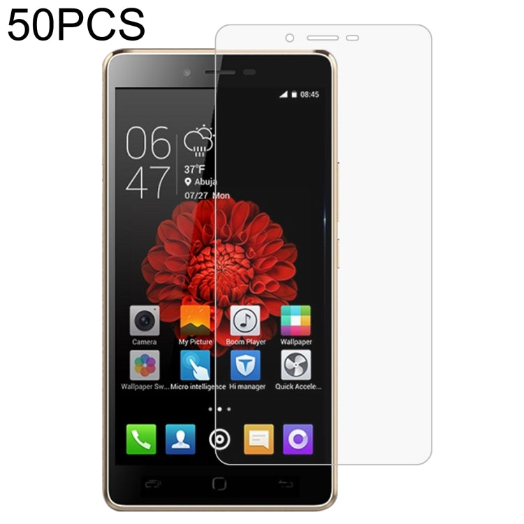 50 PCS 0.26mm 9H 2.5D Tempered Glass Film