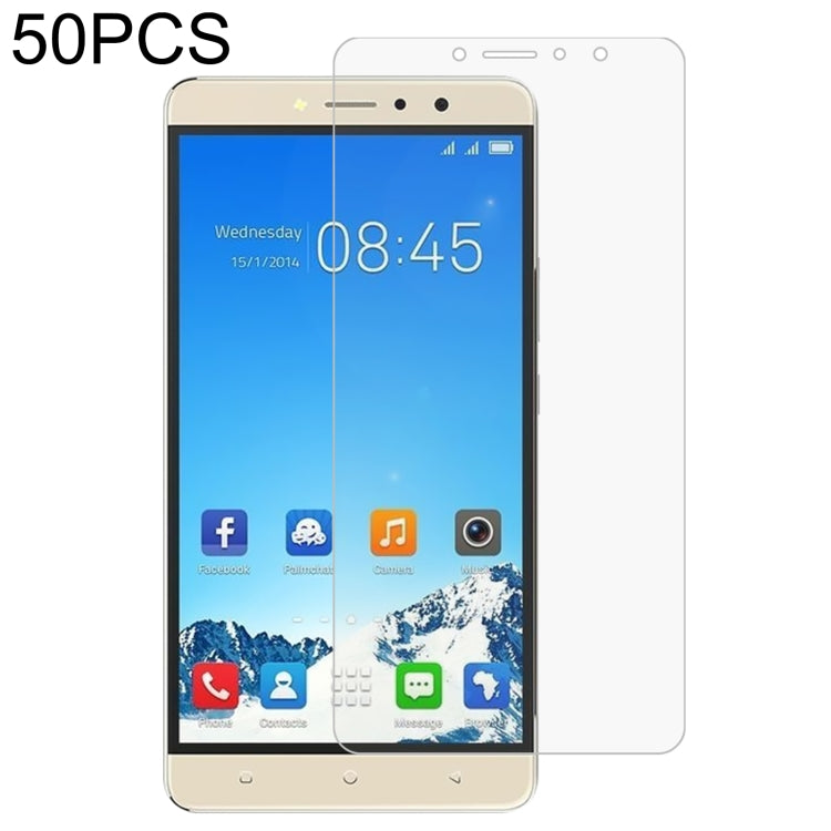 50 PCS 0.26mm 9H 2.5D Tempered Glass Film