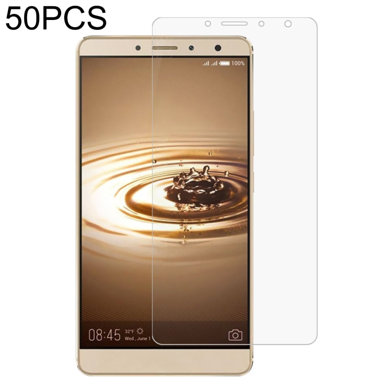 50 PCS 0.26mm 9H 2.5D Tempered Glass Film