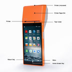 SGT-SP01 5.5 inch HD Screen Handheld POS Receipt Printer, Suit Version