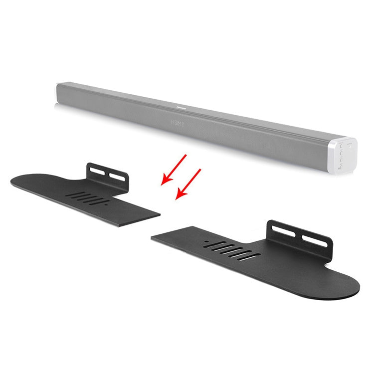 Split Sound Bar Wall-mount Bracket, For Amoi L2 / L3 / L5 / L7 / L8 / L9, For Harman/Kardon Citation Bar, For Sansui DV-91A / DV-92A           ...