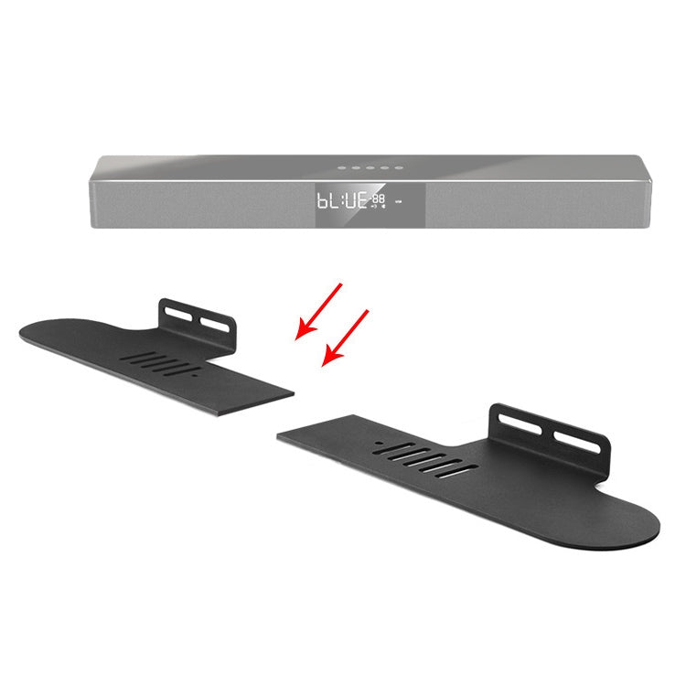 Split Sound Bar Wall-mount Bracket, For Amoi L2 / L3 / L5 / L7 / L8 / L9, For Harman/Kardon Citation Bar, For Sansui DV-91A / DV-92A           ...