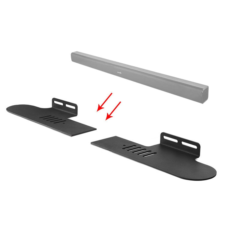 Split Sound Bar Wall-mount Bracket, For Amoi L2 / L3 / L5 / L7 / L8 / L9, For Harman/Kardon Citation Bar, For Sansui DV-91A / DV-92A           ...