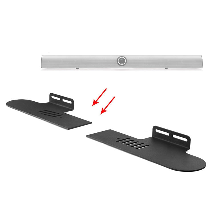 Split Sound Bar Wall-mount Bracket, For Amoi L2 / L3 / L5 / L7 / L8 / L9, For Harman/Kardon Citation Bar, For Sansui DV-91A / DV-92A           ...