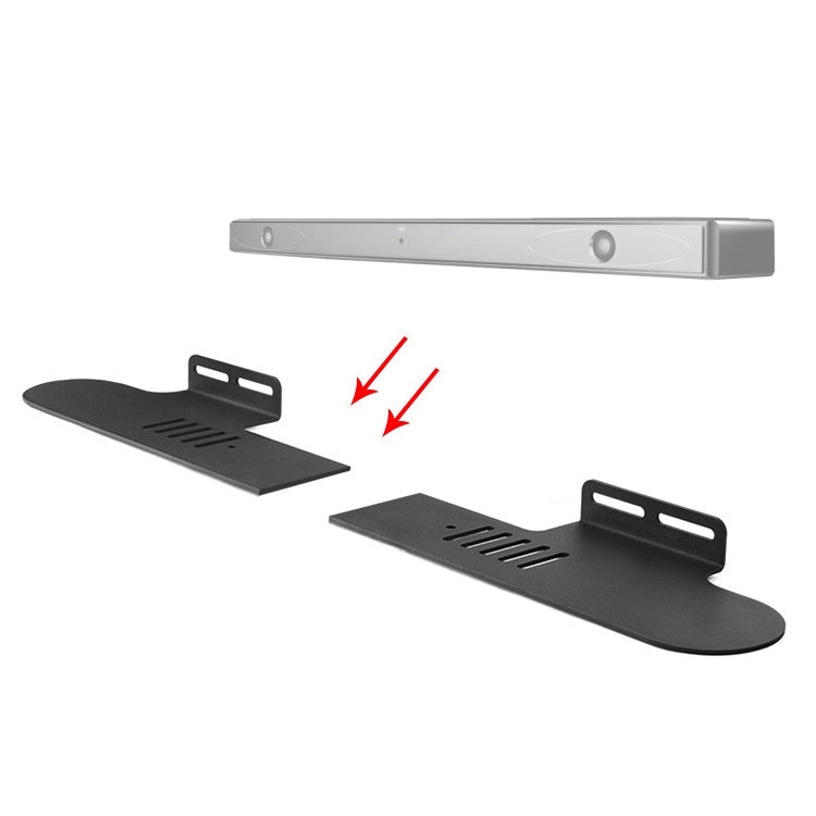 Split Sound Bar Wall-mount Bracket, For Sony HT-CT800 / HT-Z9F, For Yamaha YAS-107 / YAS-108 / YAS-109 / YAS-207 / YAS-408, For Sony HT-MT300 / HT-S200F        ...