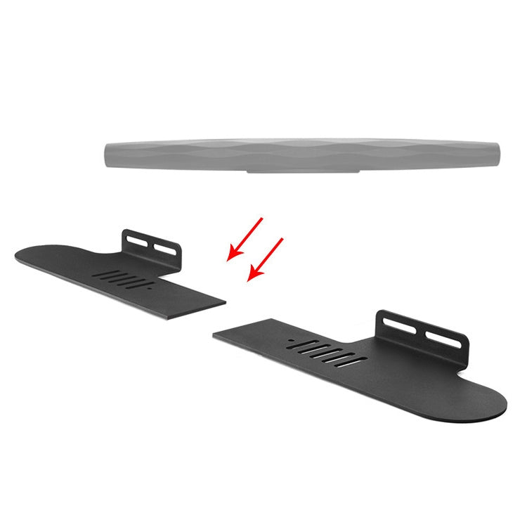 Split Sound Bar Wall-mount Bracket, For Sony HT-CT800 / HT-Z9F, For Yamaha YAS-107 / YAS-108 / YAS-109 / YAS-207 / YAS-408, For Sony HT-MT300 / HT-S200F        ...