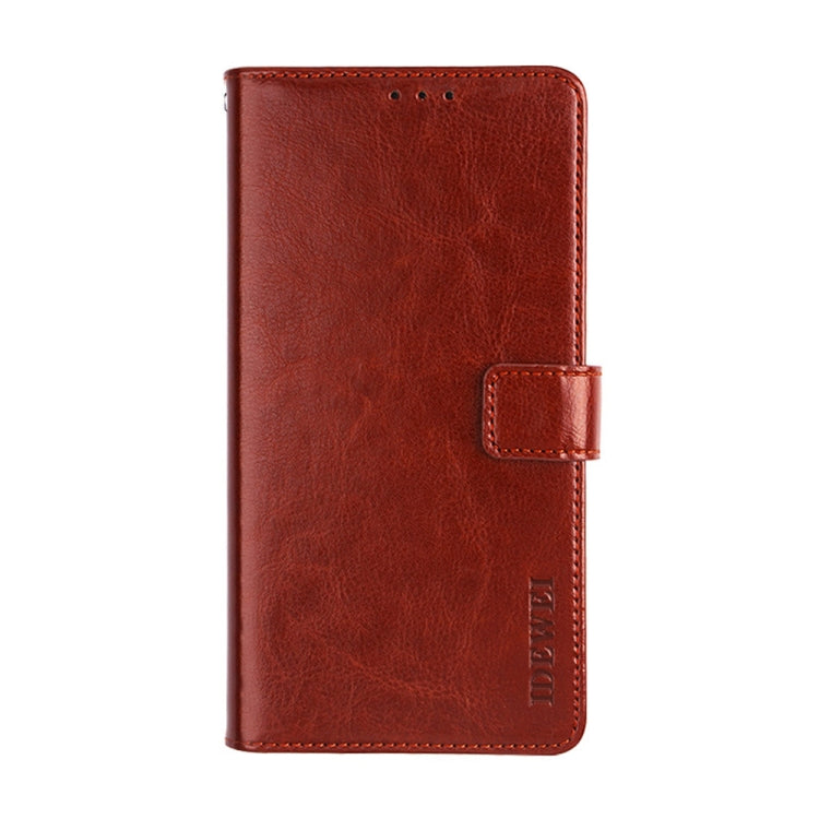 idewei Crazy Horse Texture Leather Phone Case