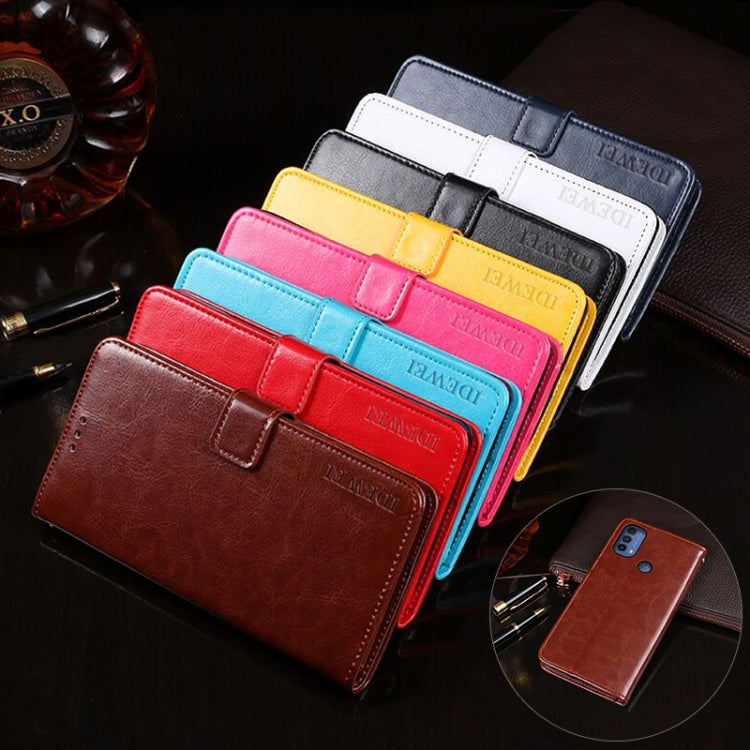 idewei Crazy Horse Texture Leather Phone Case